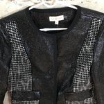 Tory Burch NWT  Daria Tweed Paneled Moto Jacket Photo 4