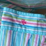 Ralph Lauren  Pastel Stripe Cotton Button Down VINTAGE Photo 1