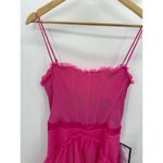 City Studio Womens Bubblegum Pink Mini Dress Size 9 NWT Feminine Barbie Cocktail Photo 3