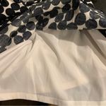 Ann Taylor  Black White Polka Dot Vneck Dress Size 6 Photo 8