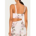 Beach Riot  Leah Sports Bra Pink Floral Small Photo 2