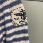 Lauren Jeans Company Cotton Striped Nautical Sweater Ralph Lauren Size Large VTG Blue Photo 4