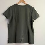 FIGS Women's Catarina One Pocket Scrub Top in Moss, Size Large Photo 8