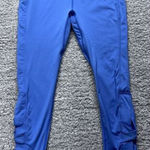 Free People  Movement‎ Small Blue 7/8 Length Leggings Activewear Women's Pullon Photo 0