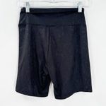 American Eagle Black Snake Printed Pull On Bike Shorts Women's Size Medium Photo 4