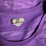 NWOT Women's Minnesota Vikings Purple Short Sleeve Shirt Photo 2