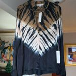 Young Fabulous and Broke NWT Young Broke And Fabulous Tie Dye Button Down Shirt Sz L Photo 3