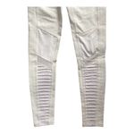 Alo Yoga ALO-YOGA-HIGH WAISTED MOTO LEGGINGS-WHITE-SIZE XS -MSRP $118 Photo 6