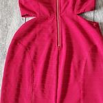 Bebe  cutout detail bodycon midi dress Photo 2