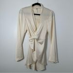 Free People  Harley Wrap Front Tunic Blouse Size S Photo 3