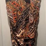 Free People skirt. Ruching and wrapping with their signature cool print! Photo 0