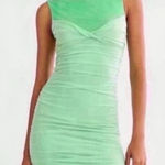 ZARA Green Mini Tulle Dress (Size Medium) Photo 0
