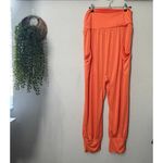 NEW  Movement X Free People Victory Harem Pants Orange Medium Comfy Photo 3