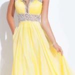 Party Time Yellow evening gown Photo 0