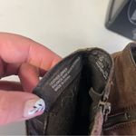 Born | Brown Leather Bootie Heel‎ 8 Woman’s Western Boho Photo 5