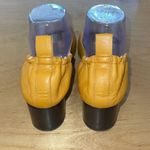 Everlane  Womens Leather Slip‎ On Day Heels Mustard Size 9 Photo 3