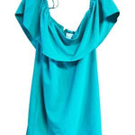 Charles Henry  Off The Shoulder Dress Sz XL  Emerald Green  NWT Photo 0