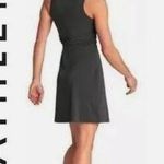 Athleta Adriana Faux Wrap Sleeveless V-Neck Mini Dress – Charcoal Gray Size M Photo 0