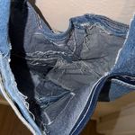 Handmade  possibly vintage Denim and Plaid Women's Crossbody Bag Photo 6