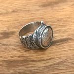 Silpada  The Fine Print Ring Sterling Ring 7.5 Photo 2