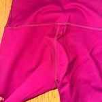 Lululemon Burgundy High-Waisted Leggings Photo 3