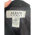 Alfani Woman Black Sueded Leather Jacket Size 3X Photo 2