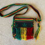 NWOT Pot Leaf Cross Body Bag Green Photo 1