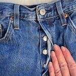 Levi's 501 Distressed High Rise Cut Offs Photo 2