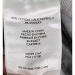 CAbi  Jeans Women 6 Style 5167 Graphite Zip Skinny Stretch Gray Moto Zip Pockets Photo 6