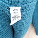 Soft Surroundings Womens Highland Sweater Size S Teal Ribbed Tunic Cozy Winter Photo 7