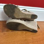 Badgley Mischka  Casey Crystals Wedge Sandals size 5 Photo 9