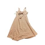 Pact NWT  Shell Stripe Jolene Tie-Back Dress Orange Womens Size Large Photo 5