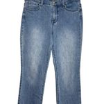 NYDJ Marilyn Straight Leg Ankle Crop Jeans Size 8T Cool Embrace Coolmax 8 Tall Photo 0