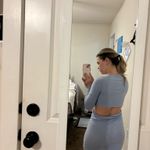 Peach Love  Blue Dress Photo 1