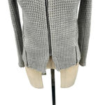IRO  Ceylona Blazer Jacket Leather Trimmed Gray Size 38 US‎ 6 Photo 4