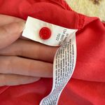 Eloquii 278  Bold Red Button Down Shirt 18 Photo 4