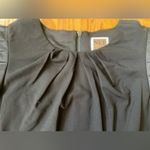 NWT! Nue by Shani Black Dress with Belt and Puff Sleeves built in shapewear Size 12 Photo 7