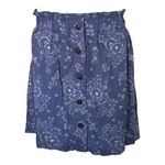 Madewell NEW Paperbag Button Front Skirt Size Medium Photo 1