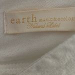 Earth Music & Ecology Off White Flowy Top Large Photo 2