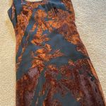 JS Collections Whimsigoth Woodland Fairy Whimsical Vtg Velvet Burnout Long Sleeveless Dress 4 Photo 2