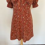 Trixxi Floral Mini Dress - Rust Photo 6