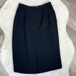 Kasper  Pencil Suit Skirt Black 6 Photo 7