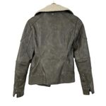 Sam Edelman  Moto‎ Jacket Womens XSmall Sherpa Grunge Biker Hipster Rocker Photo 1