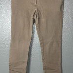 Size 4 Mossimo Khaki Tan Ankle Pants | Business Casual Stretch Chino Photo 0