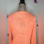 Adidas  Lightweight Heathered Orange Top Photo 9