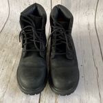 Timberland Premium 6 Inch Waterproof Black Leather Boots Photo 4