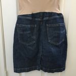 Indigo Blue FINAL MARKDOWN  denim maternity skirt small Photo 2