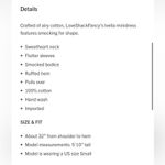 Love Shack Fancy  Ivella Smocked Cotton Minidress Photo 7