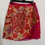 Farm Rio  wrap slip mini skirt Photo 3