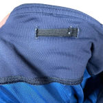 Lululemon  Run Inspire Crop II Jumbo Inky Floral‎ Blue Black Size 4 Photo 8